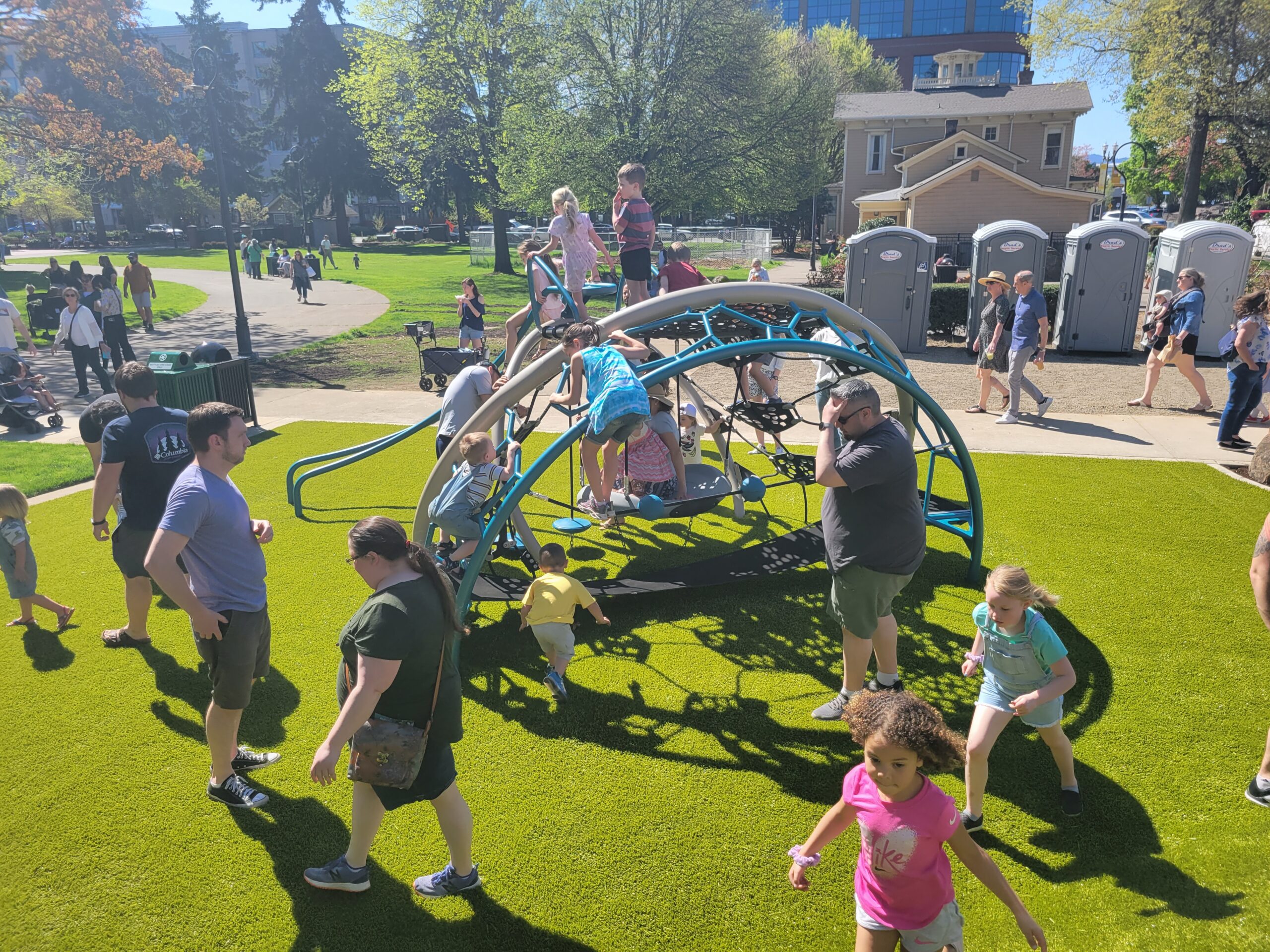 Esther Short Park and Playground PlayCreation inclusive play